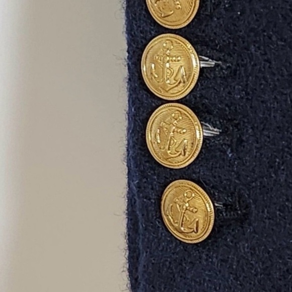 Thom Browne Neiman Marcus Collab Navy Nautical Wool Blazer - Picture 8 of 12